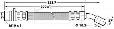 BORG & BECK stabdžių žarnelė BBH7184